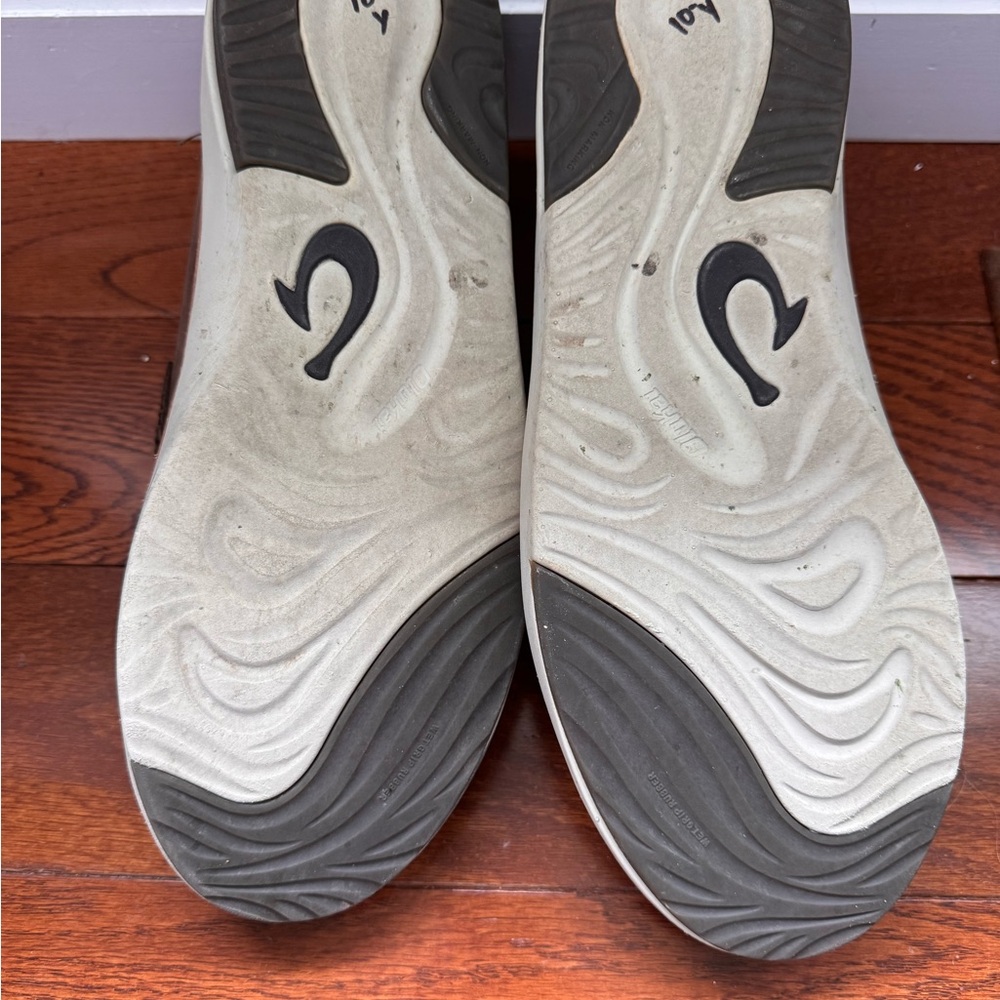 OluKai Men's Dark Brown Slip-On Loafers - Picture 6 of 6